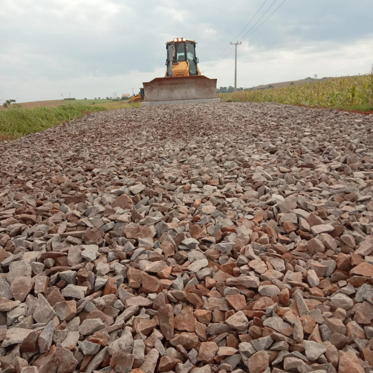 Obras de TST sob rachão em São Pedro do Iguaçu
