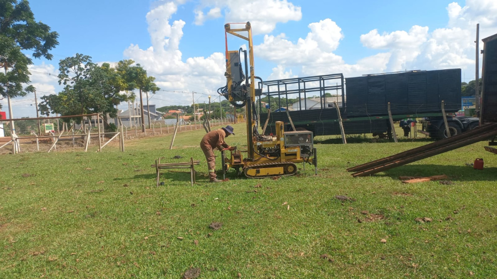 Execução de Sondagem SPT no município de Ouro Verde do oeste